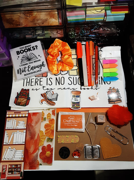 Orange 25 ball bookish mystery bundle